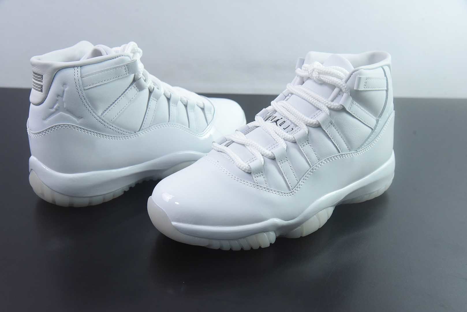 乔丹 Air Jordan Comme des Garçons x 11 CDG SO AJ11乔11 CDG联名 男子 白色文化篮球鞋 IV7639-100 纯原版本 货号：IV7639-100 实拍细节图