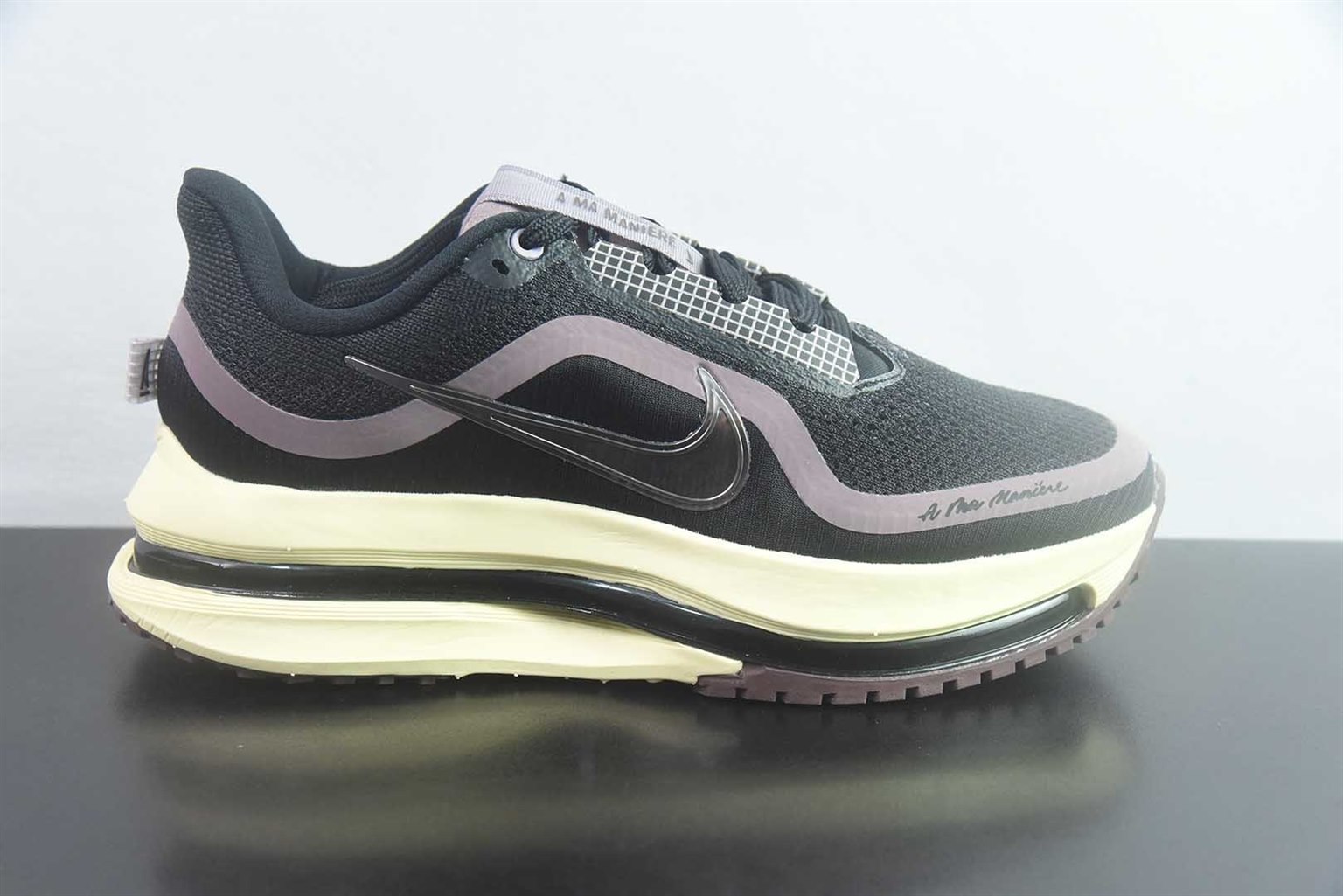 耐克 Nike Air Zoom Pegasus Premium 网面全掌气垫缓震 黑灰跑鞋 纯原版本 货号:IM0701-001 实拍细节图