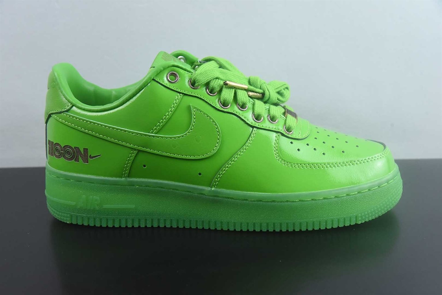 耐克 Nike s2 ‼️ 空军一号 af1 漆皮 巨人 Air Force 1 经典日常 绿色低帮板鞋 青苹果 纯原版本 货号:IV6822-399 实拍细节图