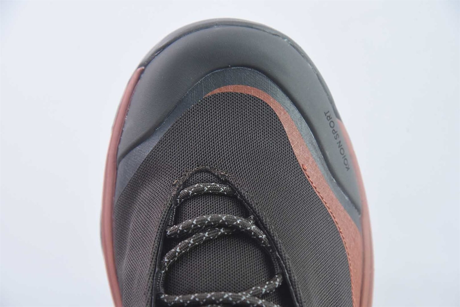 可隆 KOLON SPORT MA APPROACH NL 3.0 黑红低帮徒步鞋 纯原版本 货号:LUFH6WNY04-DN 实拍细节图