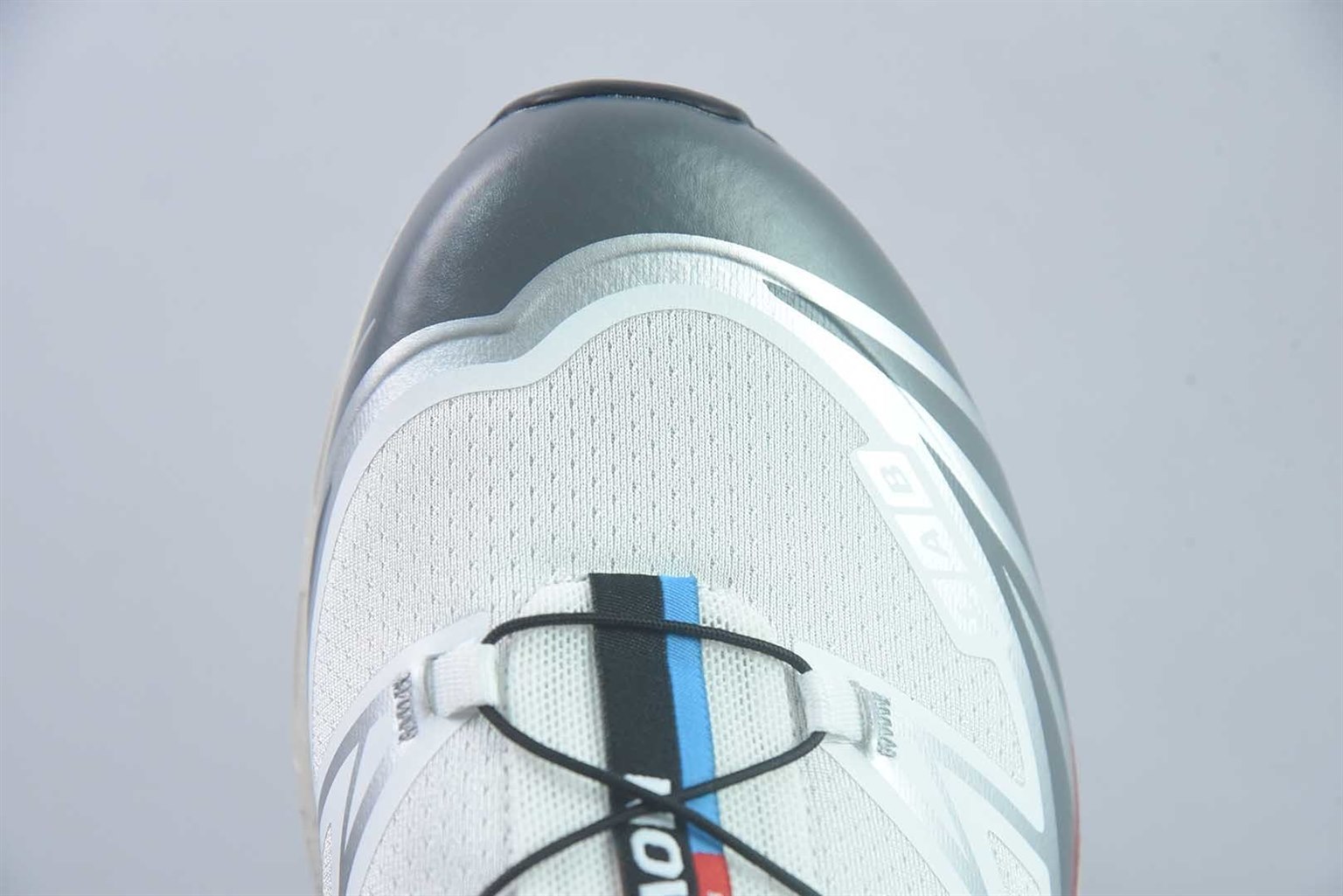 萨洛蒙 SALOMON XT-6 EXPANSE 白灰红跑步鞋 纯原版本 货号:478644 实拍细节图