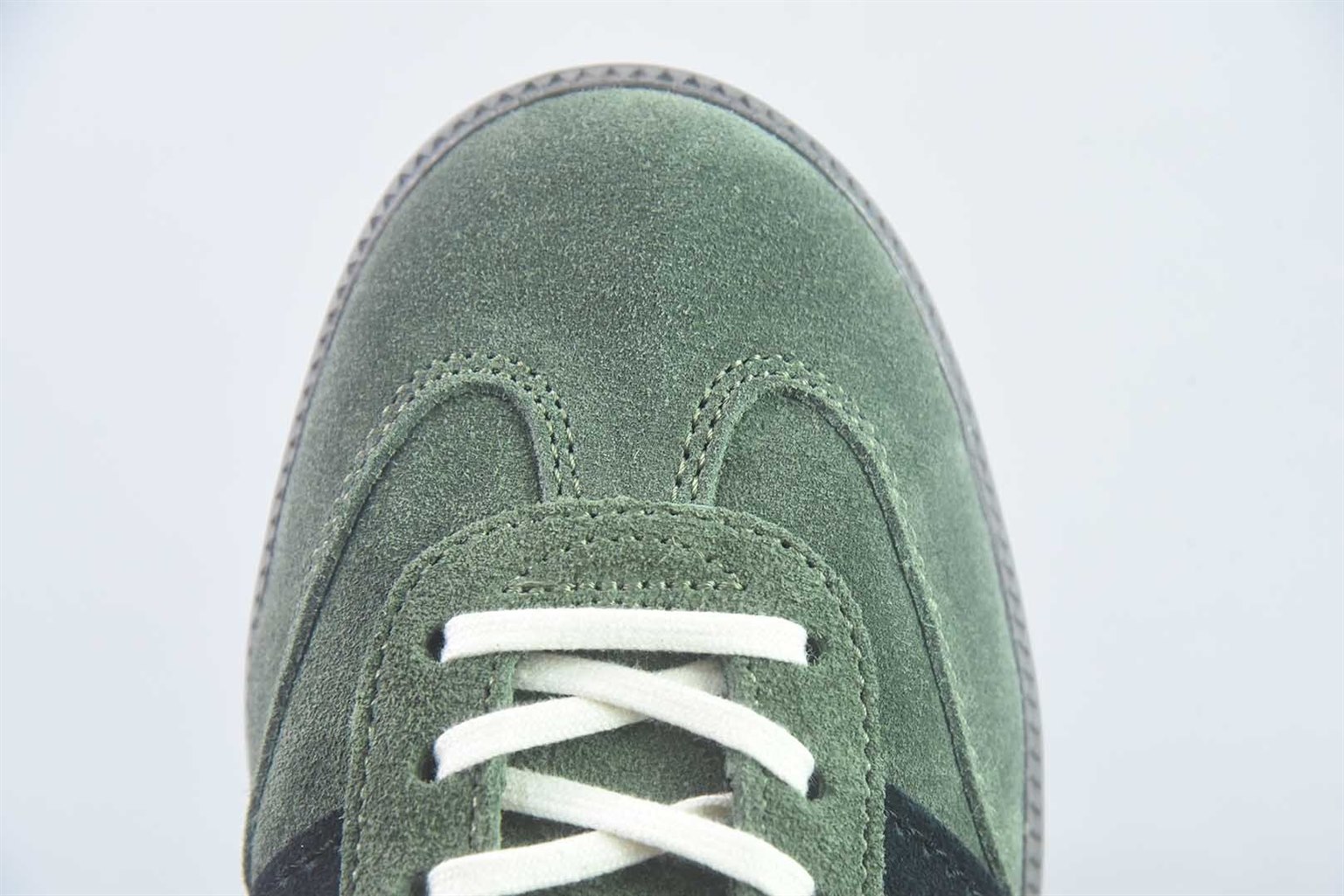 阿迪达斯 Adidas originals x Song For The Mute Samba 阿迪休闲 绿白德训鞋 纯原版本 货号：HP8257 实拍细节图