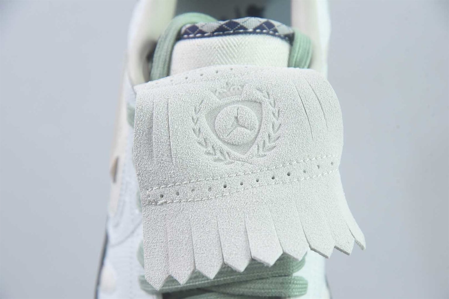 乔丹 Air Jordan 1 解构 AJ1 乔 1 白绿低帮休闲板鞋 同步官方配色 纯原版本 货号：IW2026-110 实拍细节图