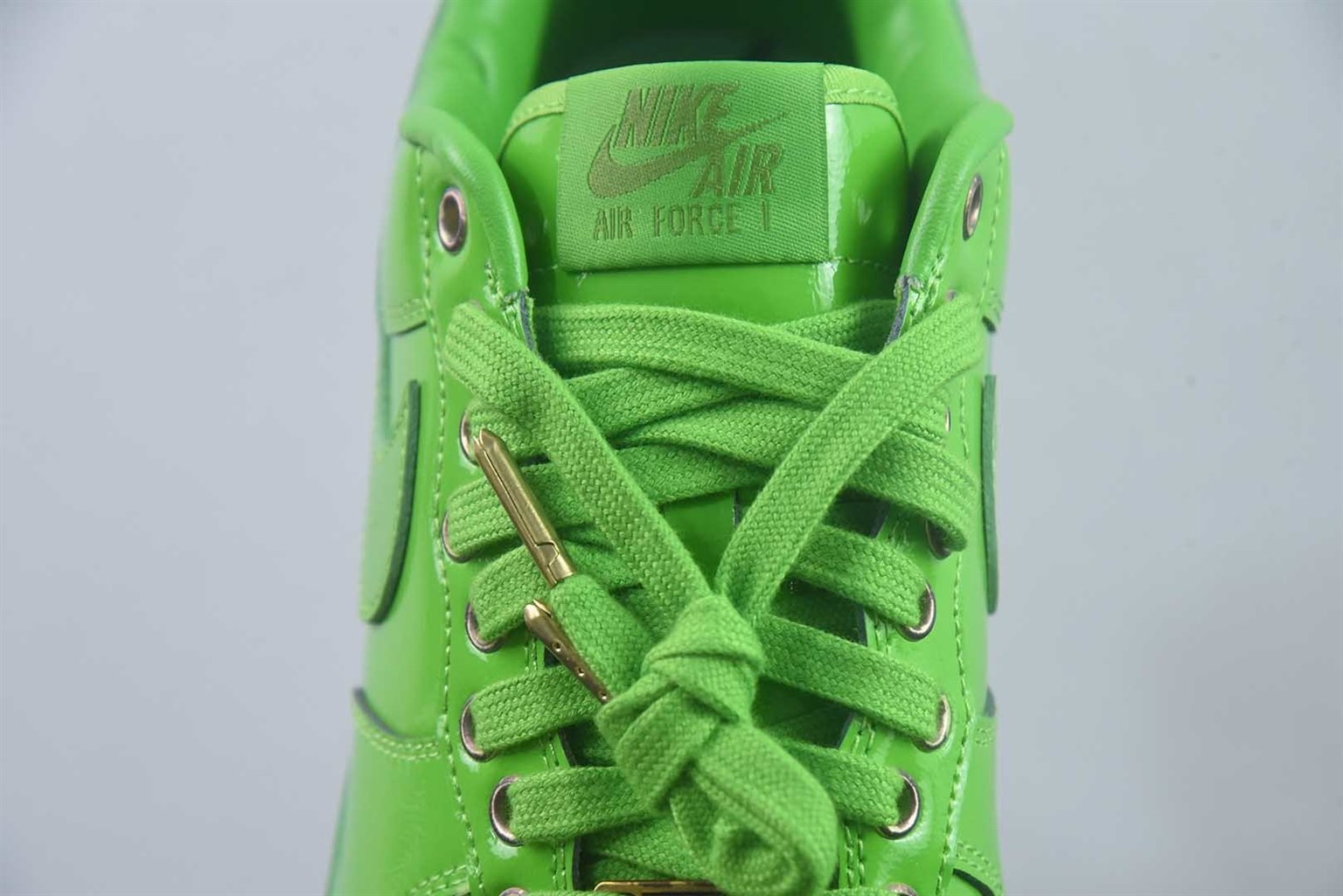 耐克 Nike s2 ‼️ 空军一号 af1 漆皮 巨人 Air Force 1 经典日常 绿色低帮板鞋 青苹果 纯原版本 货号:IV6822-399 实拍细节图