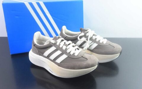 阿迪达斯 Adidas Adizero Pro Evo SL 72 舒适百搭 低帮 休闲 灰色跑步鞋 纯原版本 货号：KK3071