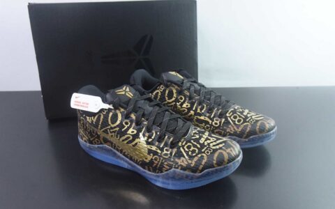 耐克 Nike Zoom Kobe 11 Protro 科比 11 黑金 纯原版本 货号：IU4902-900