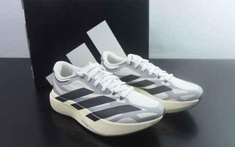 阿迪达斯 Adidas Adizero Evo SL EXO M 舒适百搭 低帮休闲 银灰跑步鞋 纯原版本 货号：KJ0430
