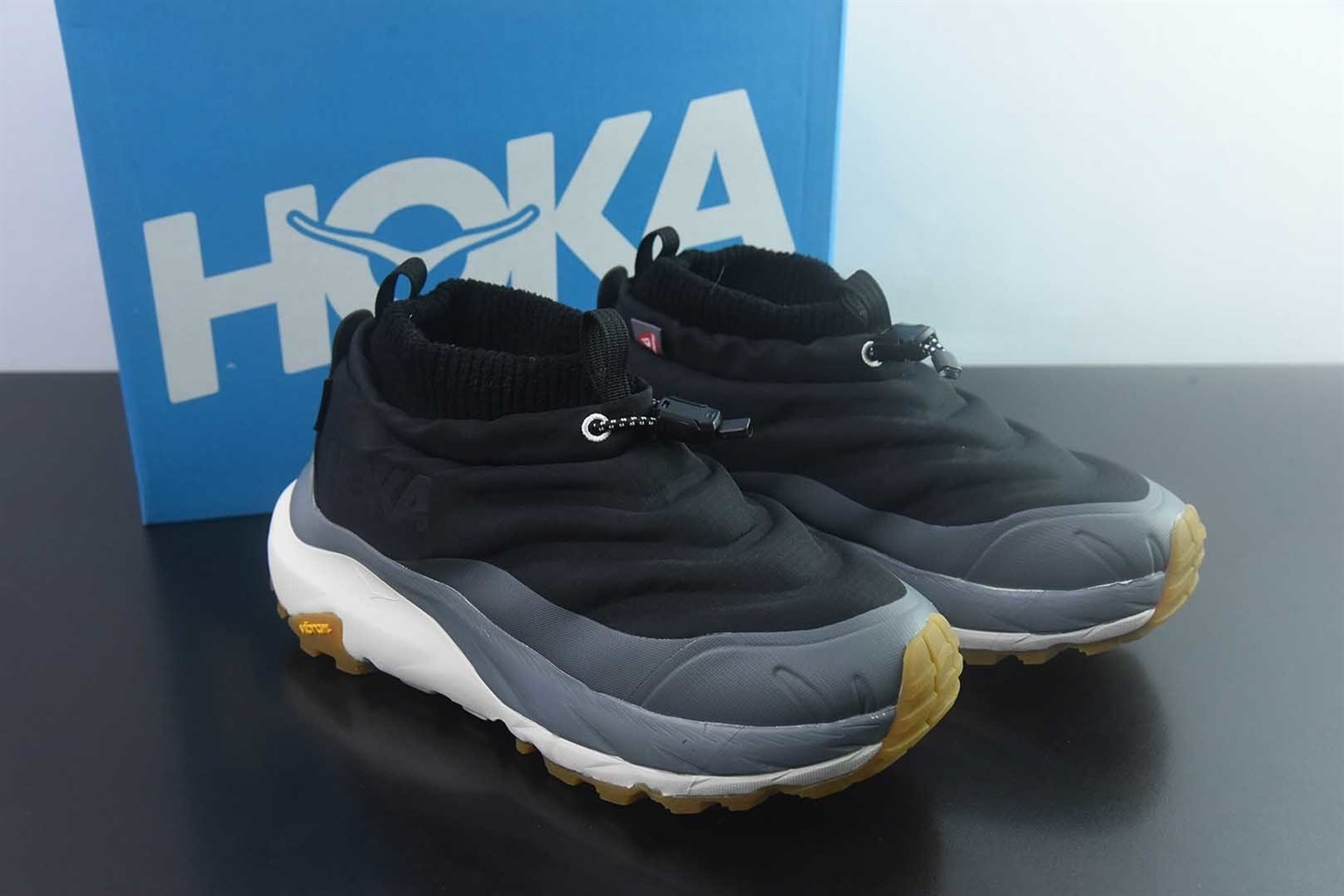 霍伽 HOKA ONE ONE KAHA 2 FROST MOC GTX 卡哈 2 中帮 黑色徒步鞋 纯原版本 货号:1155210-BBLC 主图