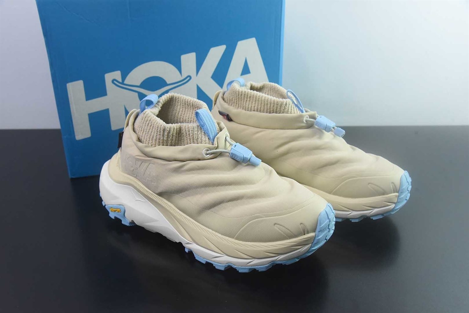 霍伽 HOKA ONE ONE KAHA 2 FROST MOC GTX 卡哈 2 中帮 卡其徒步鞋 纯原版本 货号：1155210-OKD 主图