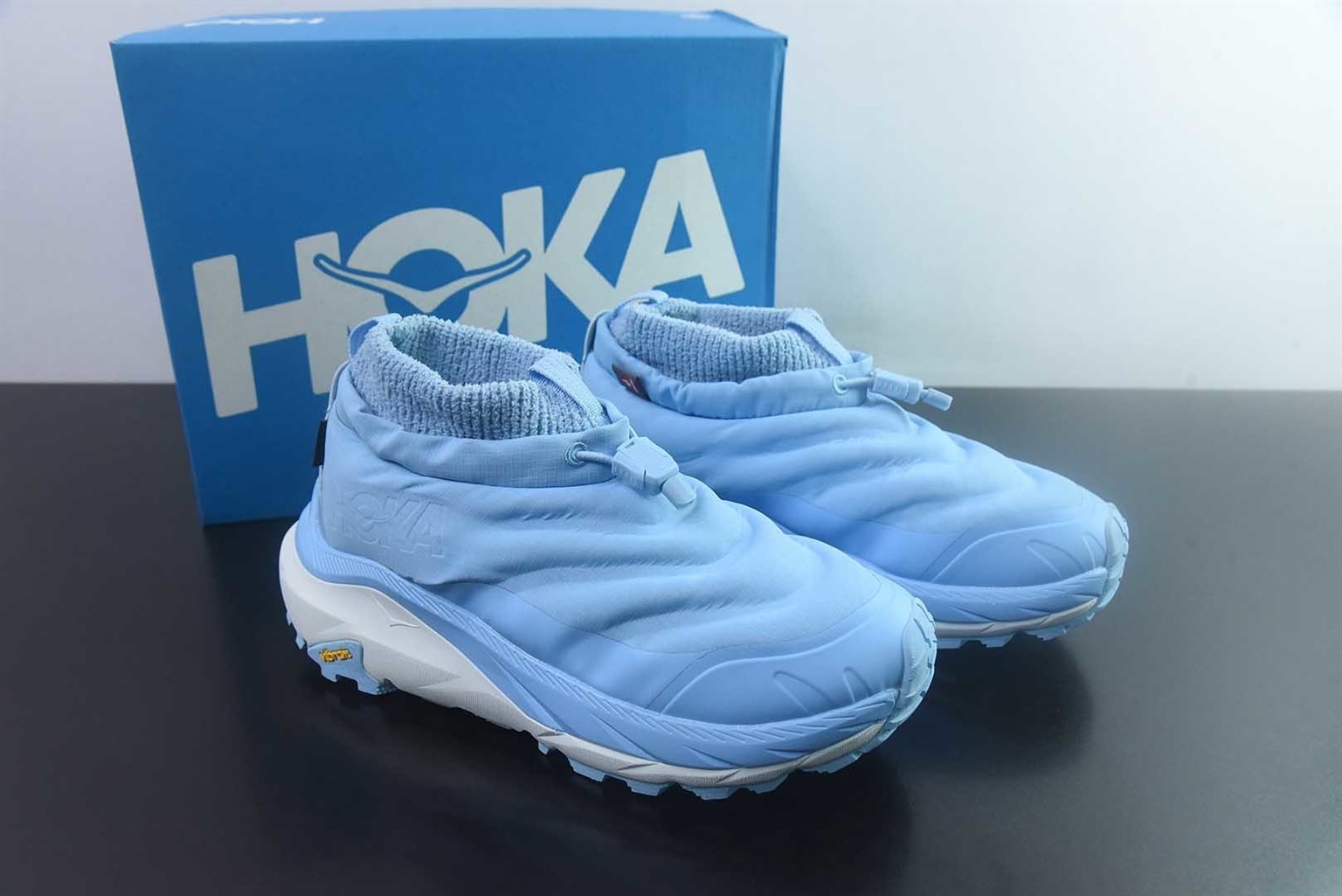 霍伽 HOKA ONE ONE KAHA 2 FROST MOC GTX 卡哈 2 中帮 蓝色徒步鞋 纯原版本 货号:1155196-DZL 主图