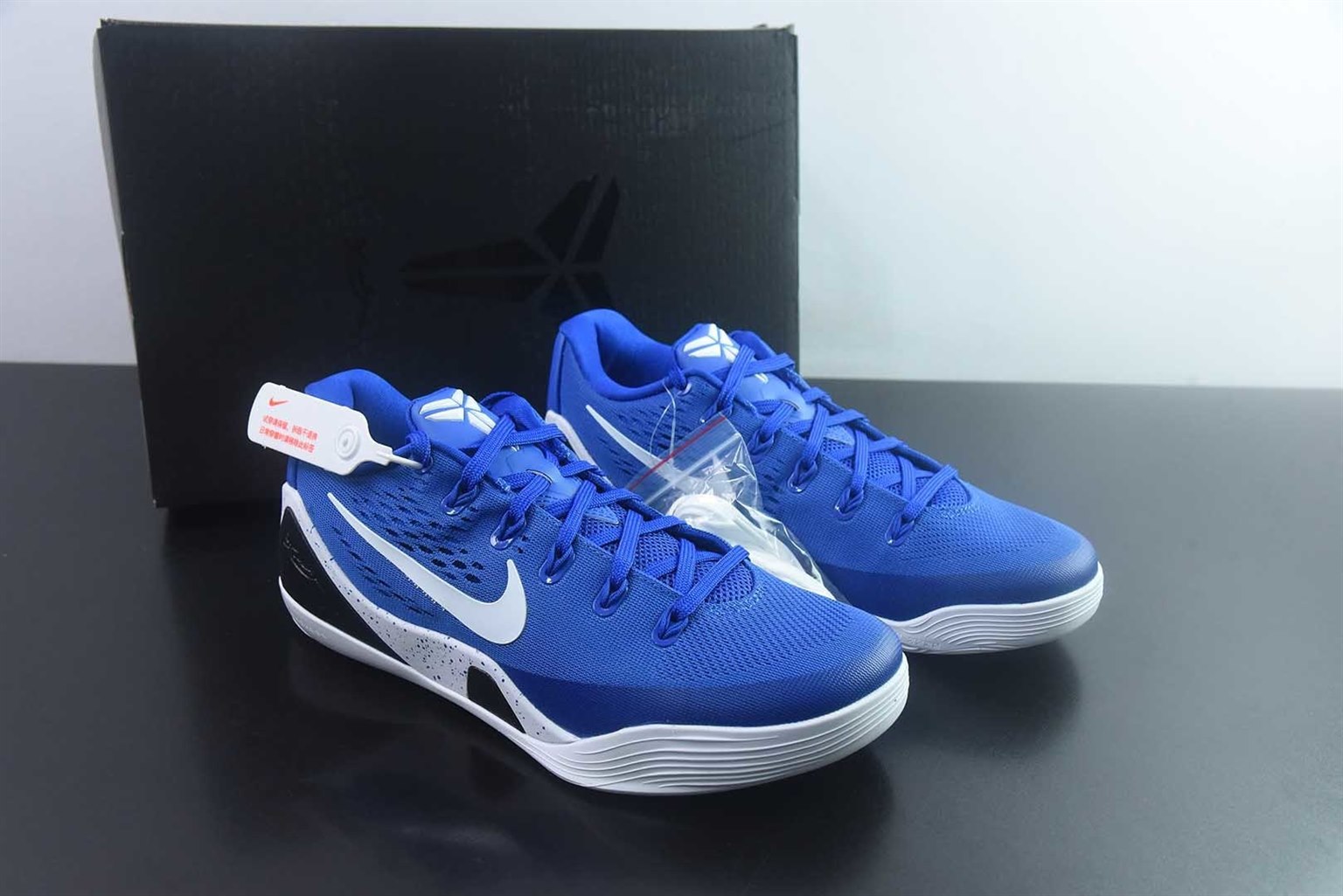 耐克 Nike Kobe 9 科比 9 科九 蓝白实战篮球鞋 纯原版本 货号:IH1401-400 主图