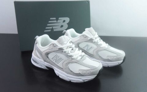 新百伦 New Balance NB530 系列 2011 复古休闲 灰白慢跑鞋 纯原版本 货号：MR530CE