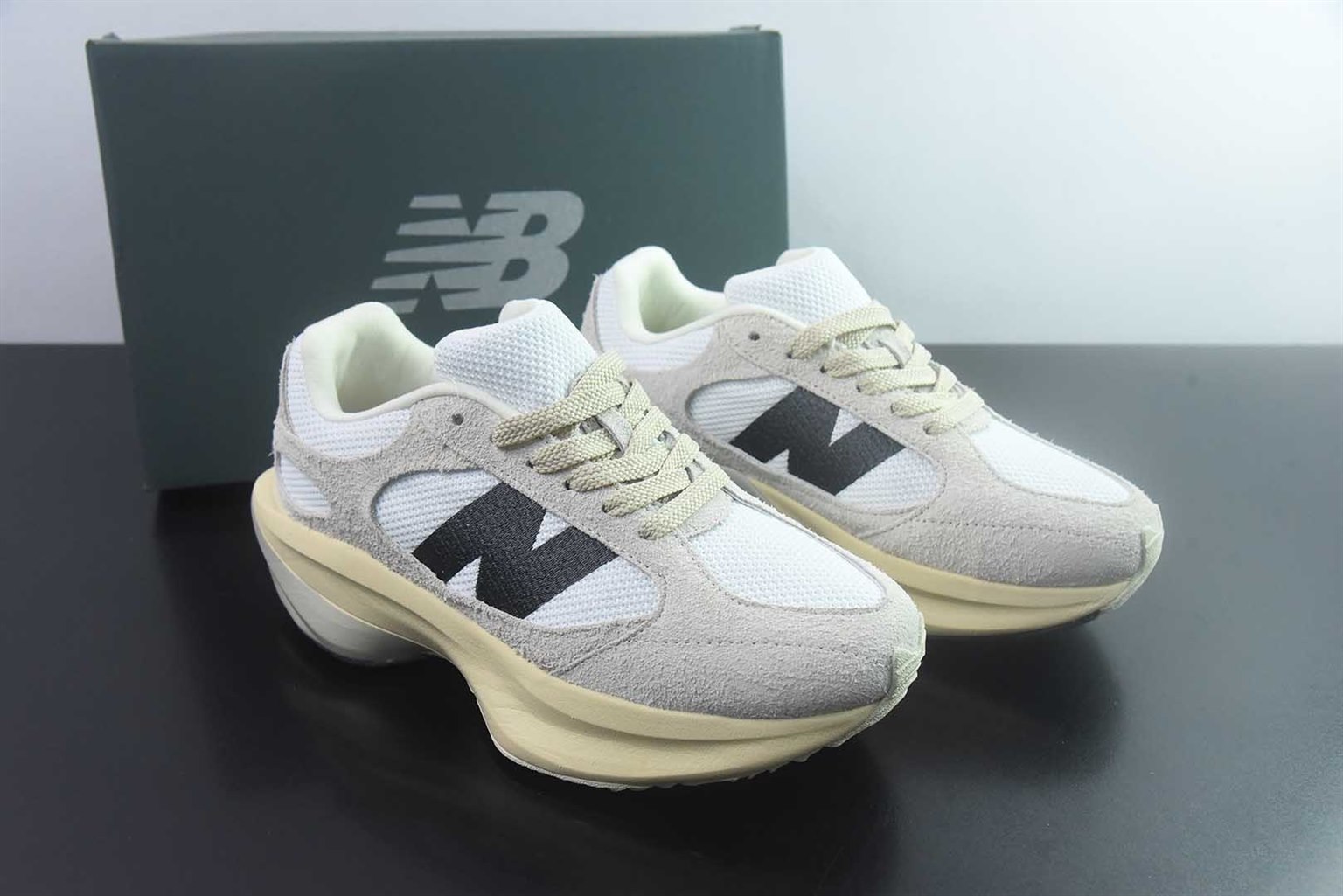 新百伦 New Balance WRPD Runner 蛋壳鞋 灰白 纯原版本 货号:UWRPDMOB 主图