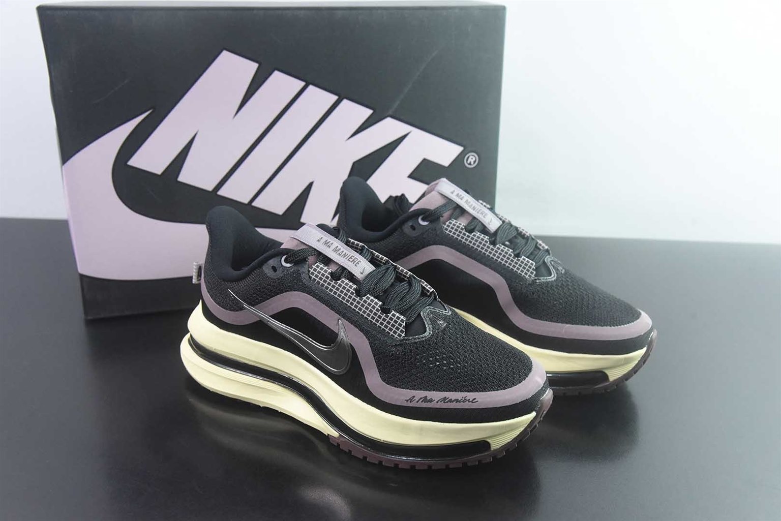 耐克 Nike Air Zoom Pegasus Premium 网面全掌气垫缓震 黑灰跑鞋 纯原版本 货号:IM0701-001 主图