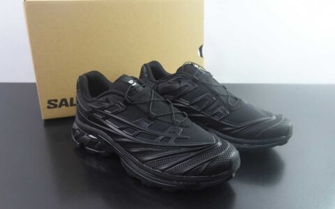 萨洛蒙 SALOMON XT-EVO 运动潮流城市休闲复古舒适透气 低帮 黑色跑步鞋 454042 纯原版本 货号：XLC81096244 主图