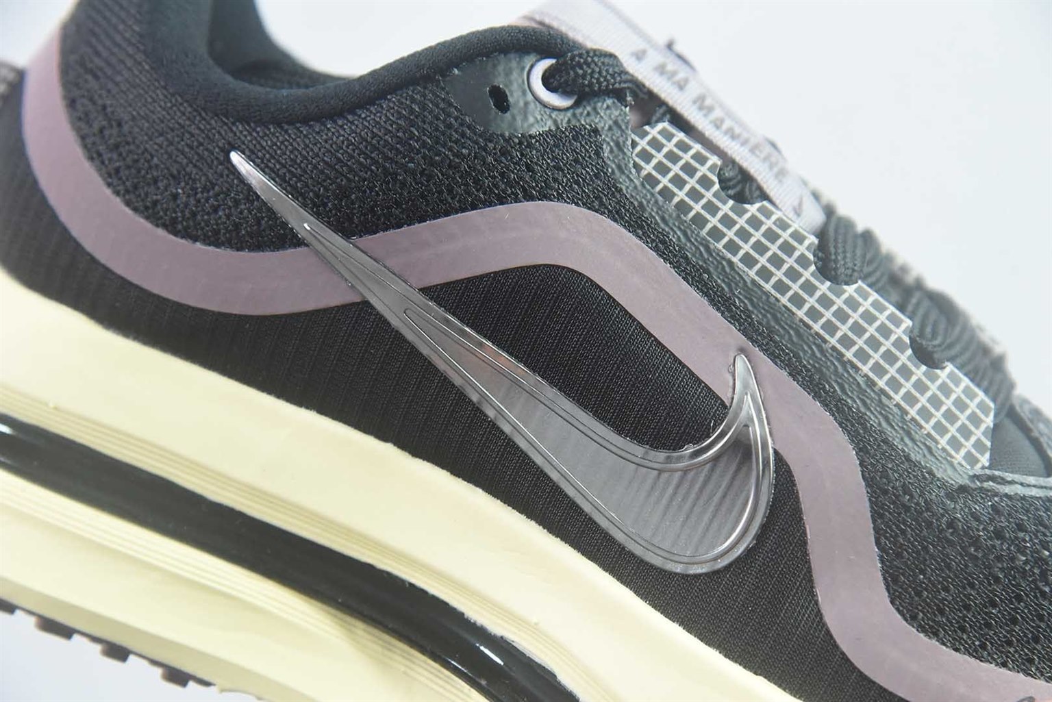 耐克 Nike Air Zoom Pegasus Premium 网面全掌气垫缓震 黑灰跑鞋 纯原版本 货号:IM0701-001 实拍细节图