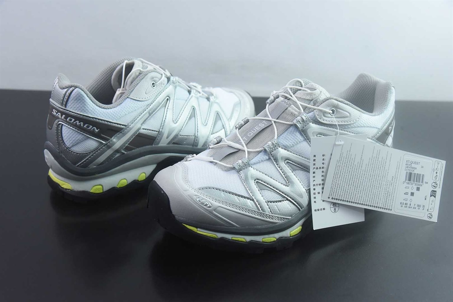 萨洛蒙 SALOMON XT-Quest ADV 探索者系列户外越野 银灰跑鞋 纯原版本 货号:491475 实拍细节图