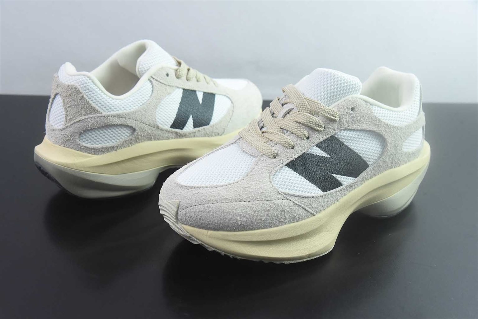 新百伦 New Balance WRPD Runner 蛋壳鞋 灰白 纯原版本 货号:UWRPDMOB 实拍细节图