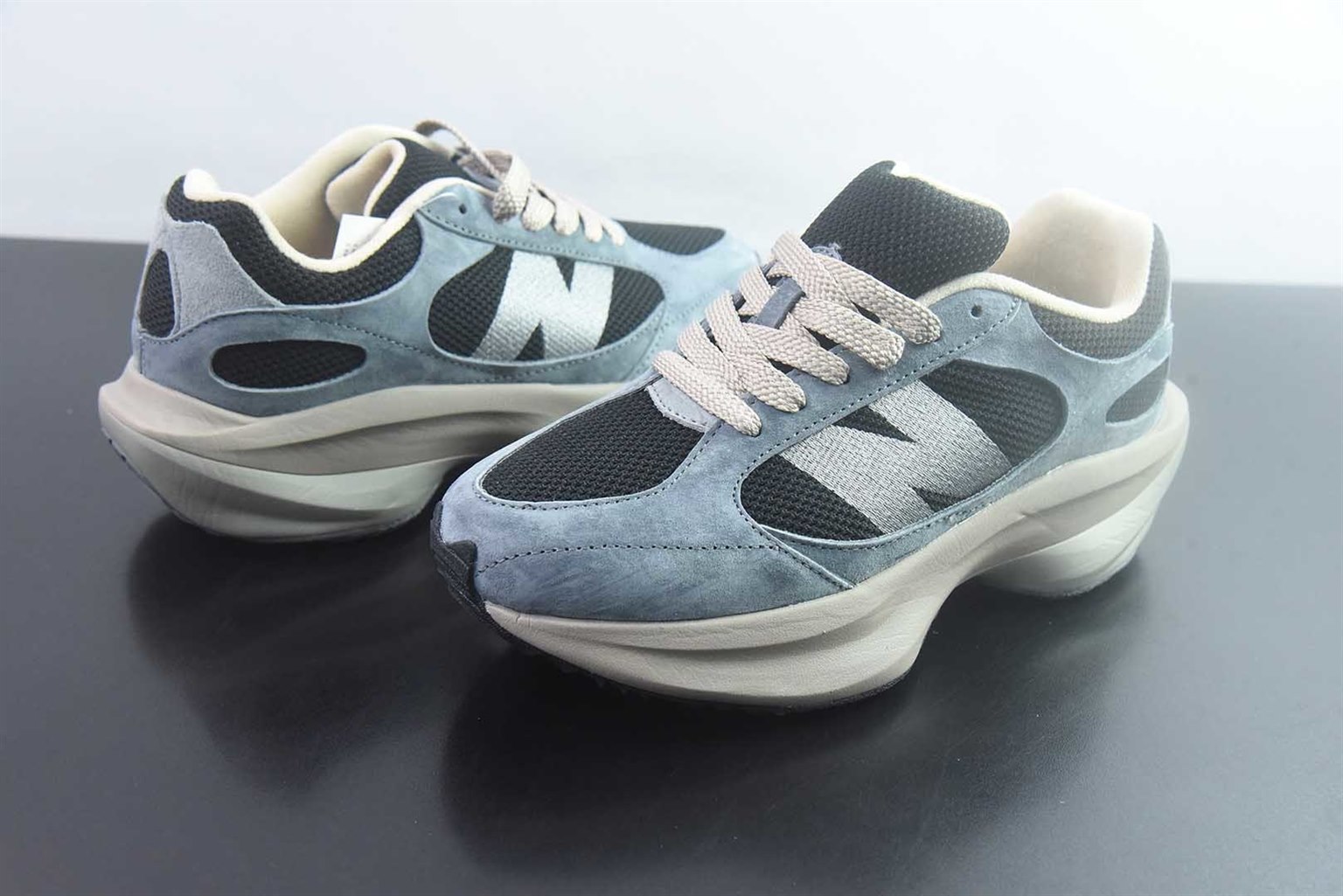 新百伦 New Balance WRPD Runner 蛋壳鞋 灰蓝 纯原版本 货号:UWRPDCST 实拍细节图