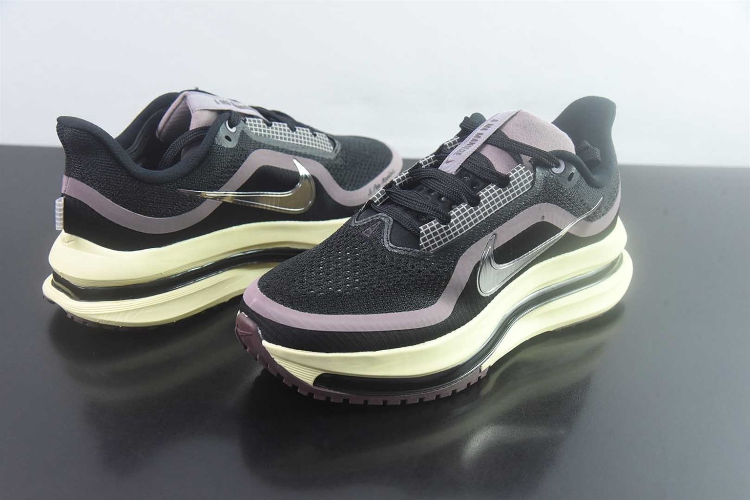 耐克 Nike Air Zoom Pegasus Premium 网面全掌气垫缓震 黑灰跑鞋 纯原版本 货号:IM0701-001 实拍细节图