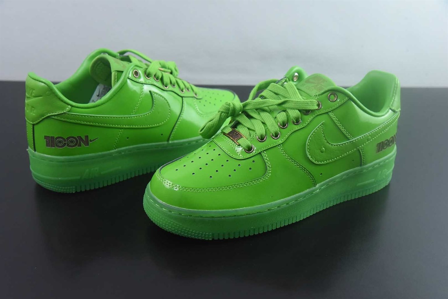 耐克 Nike s2 ‼️ 空军一号 af1 漆皮 巨人 Air Force 1 经典日常 绿色低帮板鞋 青苹果 纯原版本 货号:IV6822-399 实拍细节图